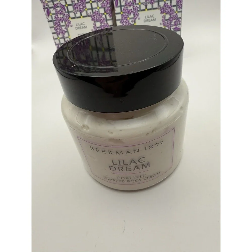 Beekman 1802 Lilac Dream Whipped Body Cream 8 oz – NEW Sealed – 2 Pack